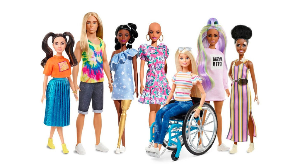 Barbie diversidad e inclusividad