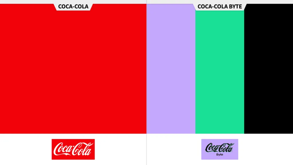 Coca-Cola Byte, nuevo logo y códigos para conquistar el metaverso