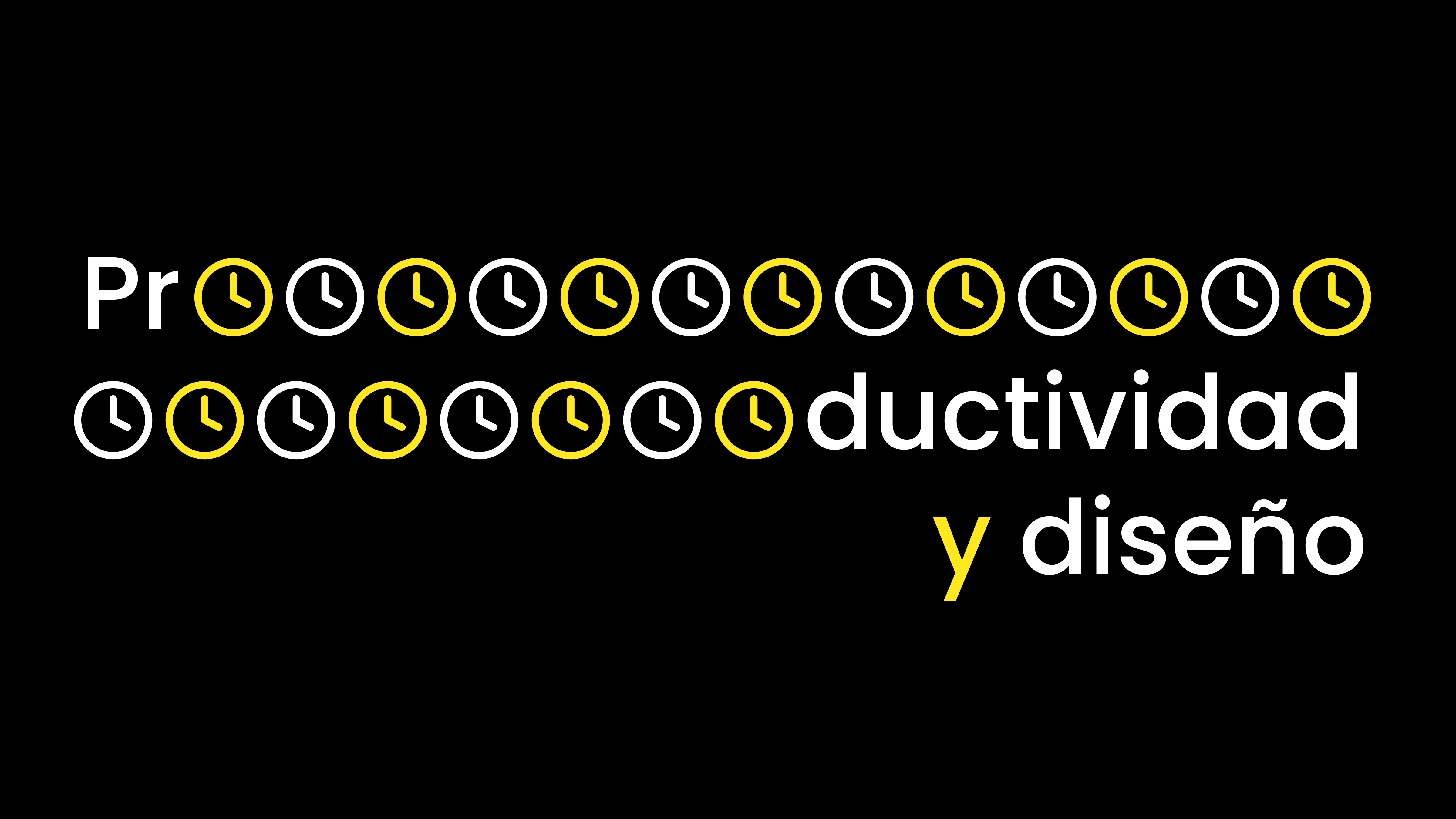 Productividad y diseño